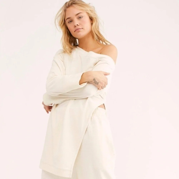 Anthropologie Tops - Free People Beach  Cream Mercer Top S